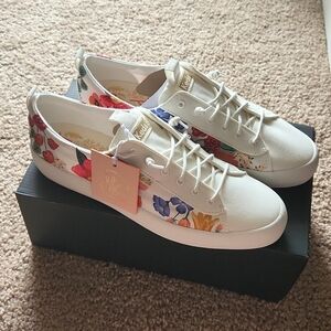 Keds x Rifle Paper Co. Kickback Slip-Ons Blossom Size 9